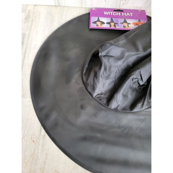 Seasons large Halloween witch hat black costume prop accessory - Picture 2 of 7